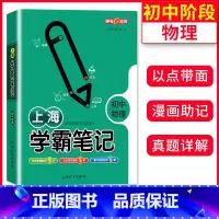 [正版]钟书金牌 上海学霸笔记 初中物理 789七八九年级初中学霸笔记物理漫画图解速查速记全彩版中考物理复习 上海大学