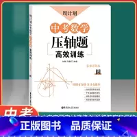 [正版]周计划 中考数学压轴题高效训练 圆 答案详解版 华东理工大学出版社 周周有安排 日日有进步 中考数学专项训练