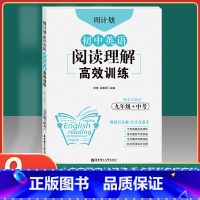 [正版]周计划初中英语阅读理解高效训练九年级+中考组合专项训练书赠全文翻译初中9年级上下册中考真题实战演练重点题型专项