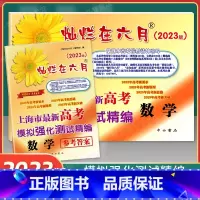[正版]2023版灿烂在六月 高考 数学 试卷+参考答案 上海市高考模拟强化测试精编 中西书局 2023年高考新题型