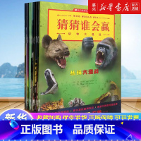 猜猜谁会赢(动物大混战共10册) [正版]书店 书籍猜猜谁会赢(动物大混战共10册) 幼儿启蒙趣味动物科普系列3-8岁儿
