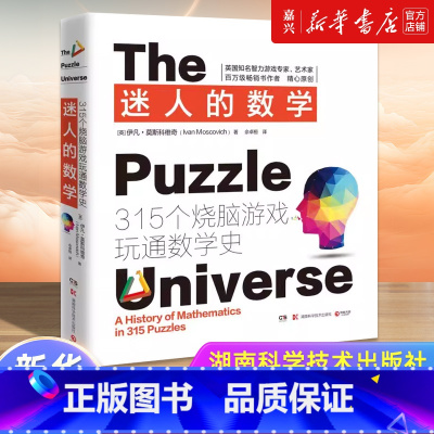 [正版]迷人的数学:315个烧脑游戏玩通数学史2021新版315个经典游戏开发大脑潜能玩通数学史大脑游戏数学思维训练一