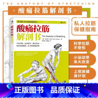 [正版] 酸痛拉筋解剖书 你的私人拉筋健身指南 拍打拉筋 肌肉拉伸训练 健身书籍 精准拉伸基本动作 健身锻炼教程