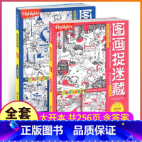 [正版]精华版图画捉迷藏书高难度大本小学生视觉发现找不同专注力训练6-10一12岁儿童公主看图图话画图画画挑战游戏系列