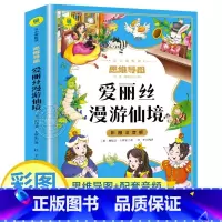 爱丽丝漫游仙境 [正版]爱丽丝漫游仙境彩图注音版 爱丽丝梦游奇境记书小学生一二年级三低年级课外阅读书籍6-9岁童话故事儿