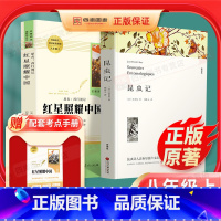 [八年纪上册必读2本]红星照耀中国+昆虫记 [正版]红星照耀中国和昆虫记原著无删减完整版人民教育出版社初二初中生八年级上
