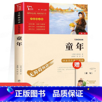 [送考点手册]童年 [正版]童年六年级必读课外书1人民教育出版社 童年高尔基快乐读书吧小学生课外阅读书籍四五年级名著三部