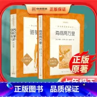 [正版]骆驼祥子和海底两万里老舍原著七年级下册读物初中生语文必读名著课外阅读教育书籍初一七下课外书老师读物人民文学出版