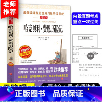 哈克贝利费恩历险记 [正版]哈克贝利费恩历险记马克吐著中短篇小说集小学生三年级四年级五六年级课外书籍山东美术出版社青少年