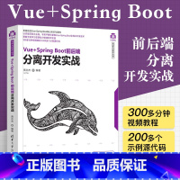 [正版]SpringBoot程序设计Vue+spring boot前后端分离开发实战 贾志杰 编程语言与工具JAVA语