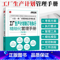 [正版]工厂生产计划制订与执行精细化管理手册 第2版 仓库团队流程沟通类书籍工厂生产成本计划管理与控制方面的书企业工作