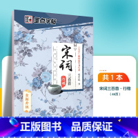 宋词三百首-行楷 [正版]字帖练字大学生行楷女男生霸气行书字帖女生字体漂亮高中生初中生练字帖本成年宋词三百首荆霄鹏行楷字