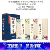 [楷书]凹槽3册套装 [正版]正楷字帖硬笔书法魔幻凹槽练字帖消字笔反复使用小学生初中生高中生楷书字帖小学儿童控笔训练凹槽