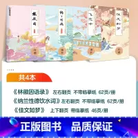 [荆霄鹏4本]林徽因+纳兰性德+飞花令+佳文如梦 [正版]字帖成人练字女生荆霄鹏楷书行楷字帖练字帖女生字体漂亮大气簪花小