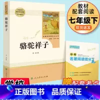[正版]骆驼祥子原著老舍七年级下册人民教育出版社初中生必读课外书人教版初一七下课外阅读文学名著小说书籍海底两万里初中版