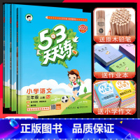 2023秋]三年级上.语数英(3本)江苏专用 小学三年级 [正版]2024春新版小学53天天练三年级上册下册语文数学英语