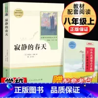 [正版]八年级上寂静的春天原著全本无删减部蕾切尔编人教版初二初中生课外书读物阅读世界名著书籍人民教育出版社纪实报告文学