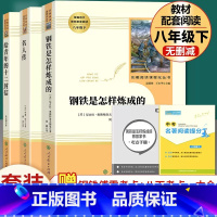 八年级下/人教版[钢铁+名人传+给青年十二封信]3本 八年级/初中二年级 [正版]经典常谈朱自清钢铁是怎样炼成的人教