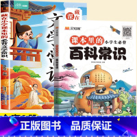 必背文学常识+必背百科常识 小学通用 [正版]2024新版小学生必背文学常识积累大全 小学语文非文学常识专项训练一二三四