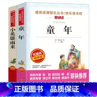 [正版]全套2册 小英雄雨来和童年高尔基原著六年级上册阅读的课外书小学生必读名著书籍 原著爱的教育六年级上语文快乐读书