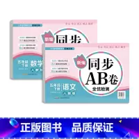 [正版]五年级下册同步训练语文数学AB卷小学5年级下册试卷测试卷全套非人教版单元测试期中期末冲刺100分考试模拟全优检