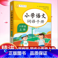 [正版]小学语文词语手册 六年级 上册 字词句精讲精练小学语文同步学汉语拼读专项训练练习册生字组词拼音学习课时作业本天
