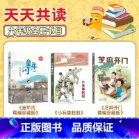 六年级3本 [正版]天天共读六年级童年河精编珍藏版浙江少年儿童出版社芝麻开门精编珍藏版安徽少年儿童出版社小兵雄赳赳青岛出