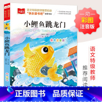 小鲤鱼跳龙门 [正版]小鲤鱼跳龙门彩图注音版二年级上册必课外书快乐读书吧金近小学生必课外阅读书籍大语文老师读物带拼音书2