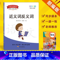 近义词反义词(二年级上册) [正版]帝源二年级上册语文近义词反义词大全近反义词练习题小学强化练习练习册小学人教版同步练习