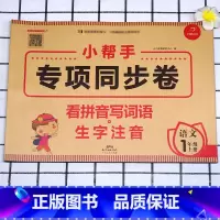 语文 [正版]小帮手专项同步卷一年级上册语文4本套装