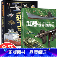 武器世界的奥秘+这就是中国力量超级工程来了 [正版]精装大开本超级工程+武器世界的奥秘 中国儿童军事百科全书 枪械坦克战