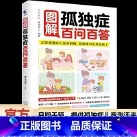 图解孤独症百问百答 [正版]图解孤独症百问百答 早期干预训练指南孤独症儿童游戏社交卷生活技能卷行为管理策略自闭症儿童家庭
