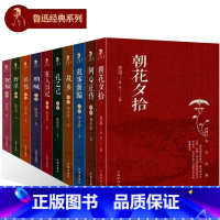 全套十本 [正版]鲁迅文集朝花夕拾阿Q正传彷徨故乡野草小说世界名著书籍