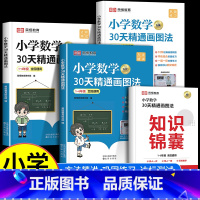 [全4册]小学数学30天精通画图法+知识锦囊 [正版]荣恒教育小学数学30天精通画图法1-6年级通用版一二三四五六年级上