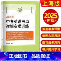 中考英语考点详解专项训练 九年级/初中三年级 [正版]2025年新版 中考英语考点详解专项训练 上海译文出版 中考英语考