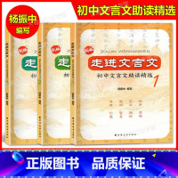 第1册 初中通用 [正版]新版走进文言文初中文言文助读精选123 第一二三册套装3本 杨振中编写 上海远东出版社 初中文