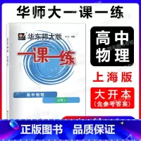 物理 必修3 [正版]2023新版华东师大版一课一练 物理必修3 高二上册高2年级第一学期物理 华师大版一课一练 上海版