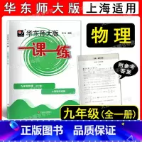 物理 九年级/初中三年级 [正版]2022新版华东师大版 一课一练九年级物理9年级全一册上下册物理配套同步辅导华师大