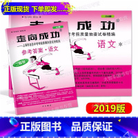 [正版] 2019年版 走向成功 中考语文 二模卷(试卷+参考答案) 2019上海中考二模卷 语文 上海市各区县中