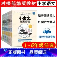 小古文分级阅读 小学一年级 [正版]小古文分级阅读一二三四五六/123456年级上下册小学国学经典日日诵文言文分级读物