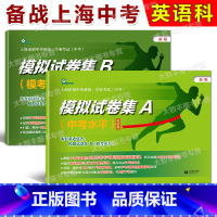 中考模拟试卷集A+B(2本套装) 初中通用 [正版]任选 初中英语考纲词汇专项训练写作语法专项考点整合上海市毕业学业考试