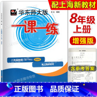 物理 增强版 八年级上 [正版]2024新版华东师大版一课一练 物理 八年级上册/8年级第一学期 上海版物理配套同步辅导