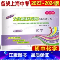 2023-2024 中考一模两年合订本 化学 [正版]2023-2024年版领先一步文化课强化训练两年合订本 中考一模卷