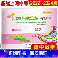 2022-2024 中考一模三年合订本 数学 [正版]2022-2024版领先一步文化课强化训练三年合订本中考一模卷 数