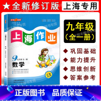 九年级数学(全一册) 九年级/初中三年级 [正版]钟书金牌 上海作业 数学九年级上下第一学期/9年级上册 下册任选 上海