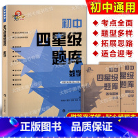 数学 [正版]初中四星级题库 数学 含参考答案和错题本 导学号 上海科技教育出版社 专项训练 真题模拟 星级提示 初中通