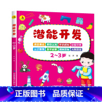 潜能开发2-3岁 [正版]儿童潜能开发 早教启蒙2-6岁逻辑思维游戏全脑训练书籍 幼儿宝宝书籍左右脑智力开发儿童益智专注