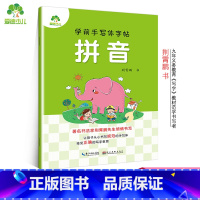 拼音 [正版]爱德少儿 练字帖儿童幼儿园 拼音数字汉字笔画笔顺字帖练字写字启蒙3-6岁大班幼升小学一年级书写练习作业本描