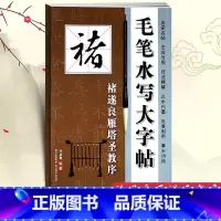 [正版]毛笔水写大字帖 褚遂良雁塔圣教序李放鸣编 毛笔字贴 书法教程水写反复书写
