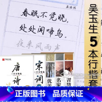 [正版]名家吴玉生字帖 行楷字帖钢笔 智慧人生 优美诗歌 名家散文 唐诗宋词三百首精选 初学者男硬笔书法字帖练字成年女